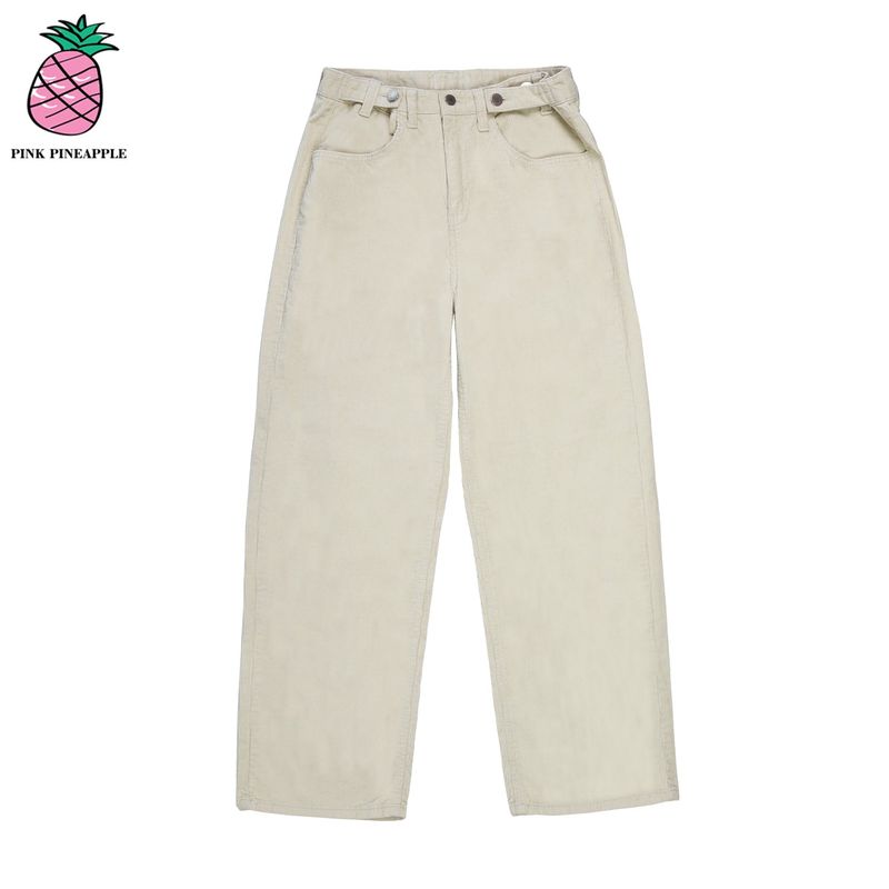 CORDUROY WIDE PANTS