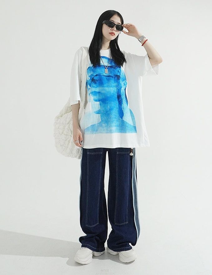Silhouette Half Sleeve T-shirt