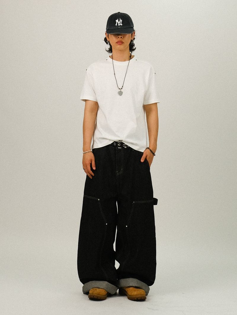AE Non-Fade Double Knee Denim Carpenter Pants