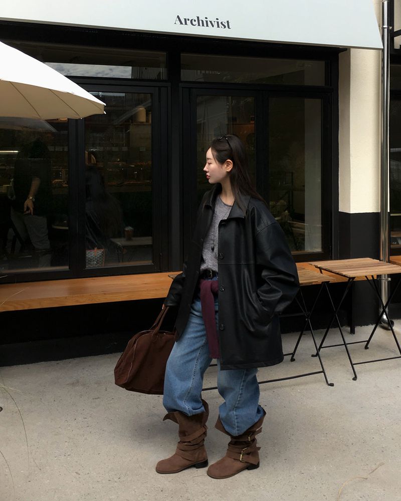 [ORIGINAL] Loose Straight Denim Pants