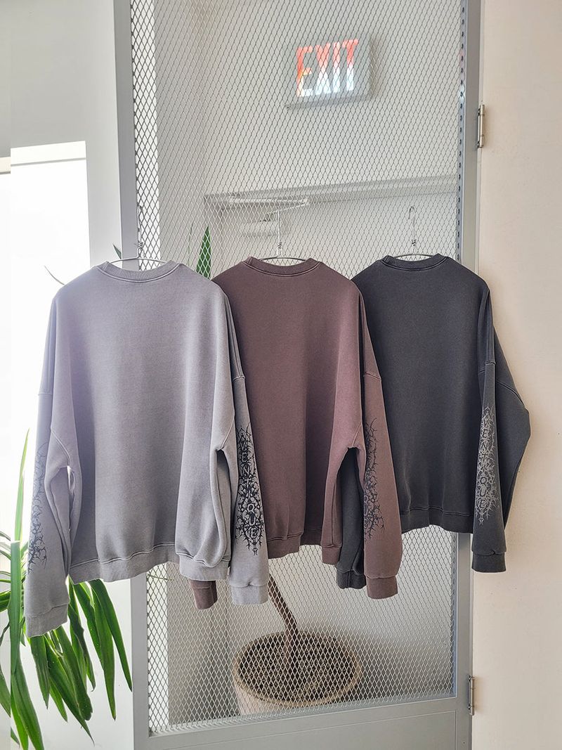 VENTIQUE Pigment Gabriel Sweatshirt 3colors