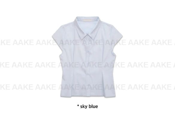 DART CAP SLEEVE SHIRT