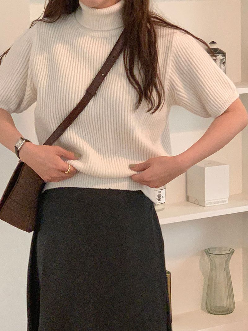 [YELLOMOI] Laurent half polar - knit