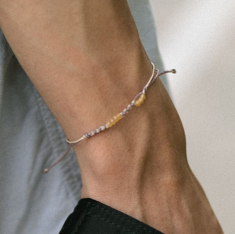 IDUSUM（イダソム）の「[MADE] ブレスレット 34 (バイオレット)（アクセサリー）」