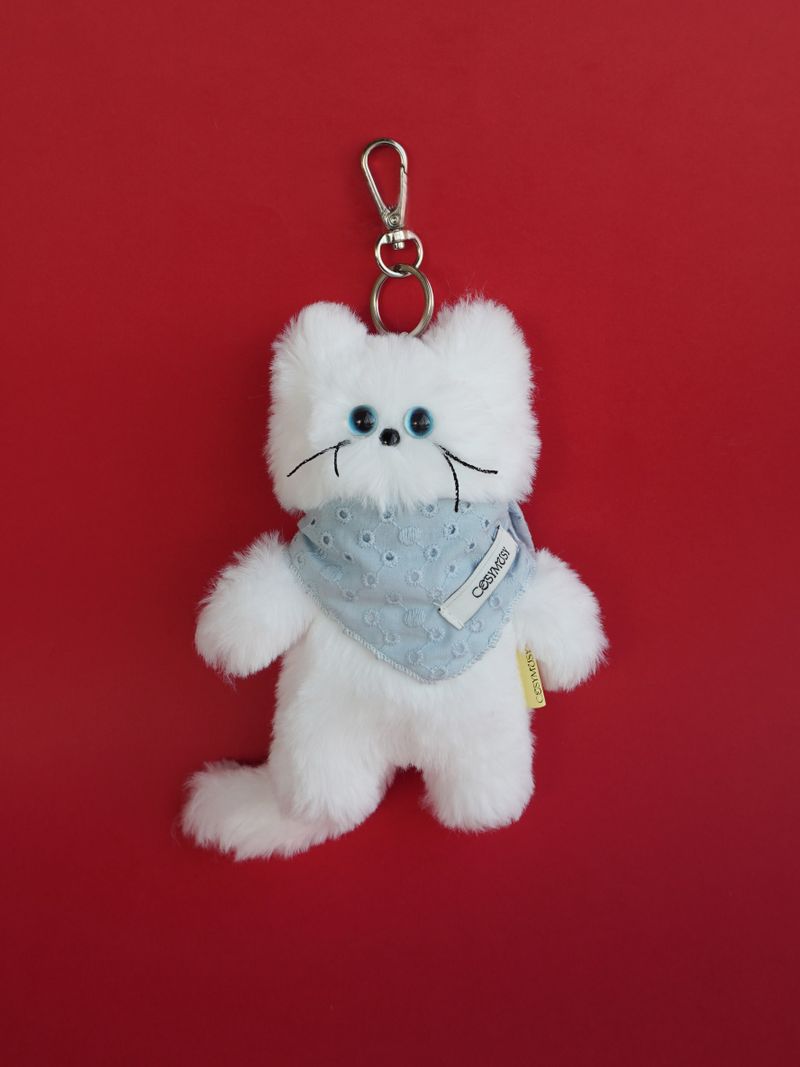 Keyring Acc 'Blue Scarf'