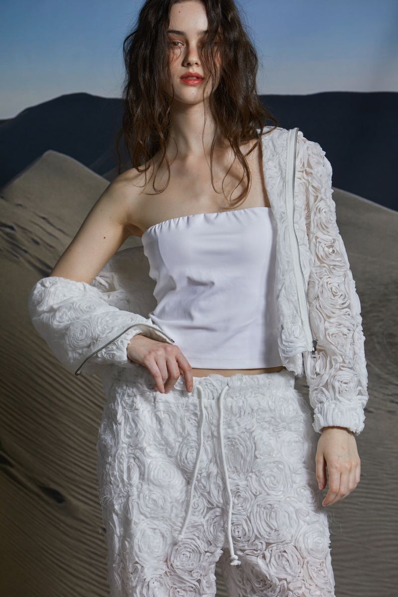 FLOWER HOOD JUMPER