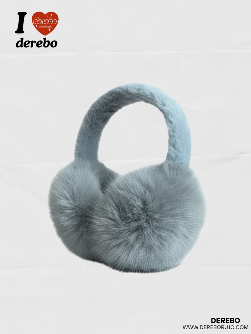 Rabbit fur earmuffs