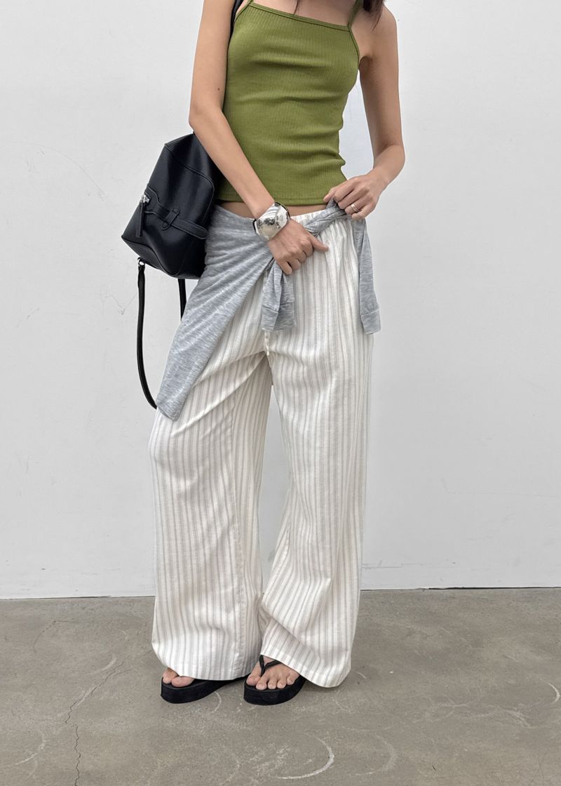 [MADE] Polpin Stripe Banding Pants