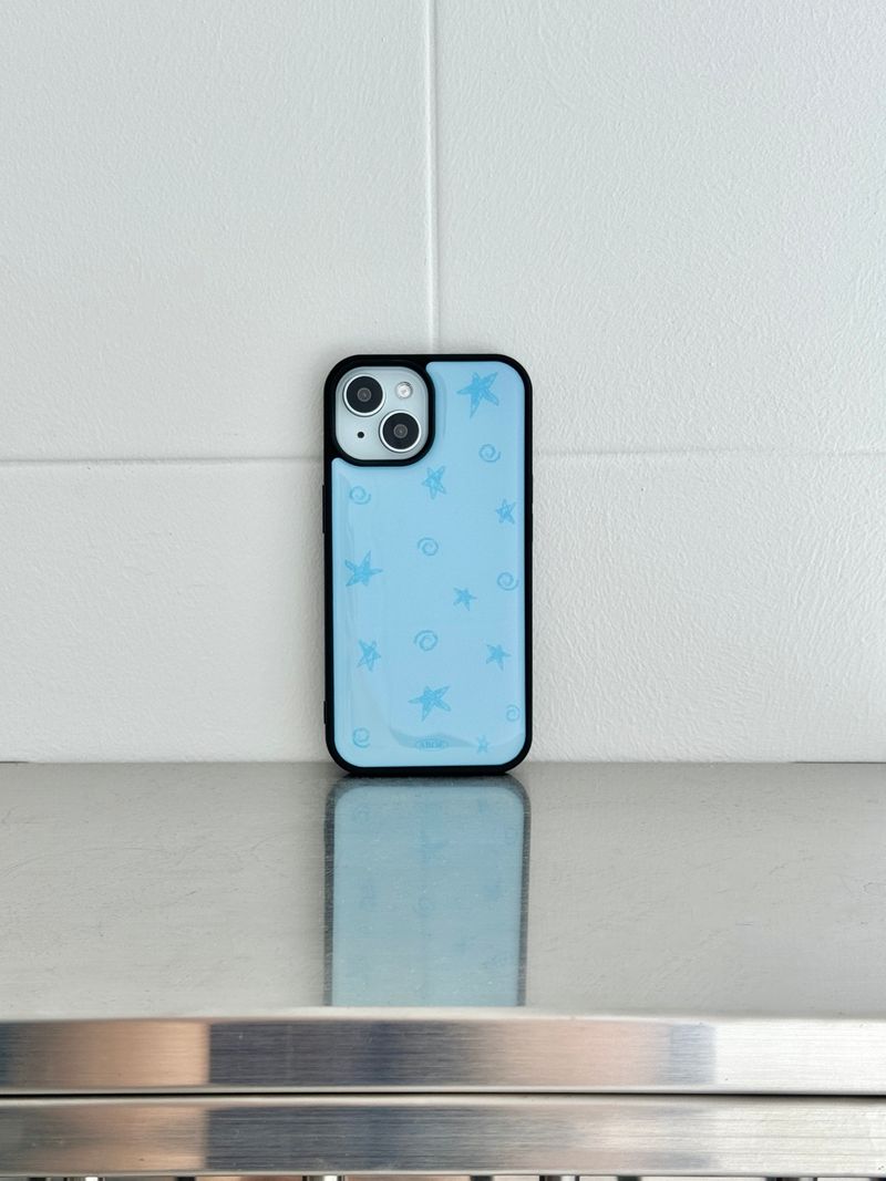 BLUE Star Candy EPOXY CASE