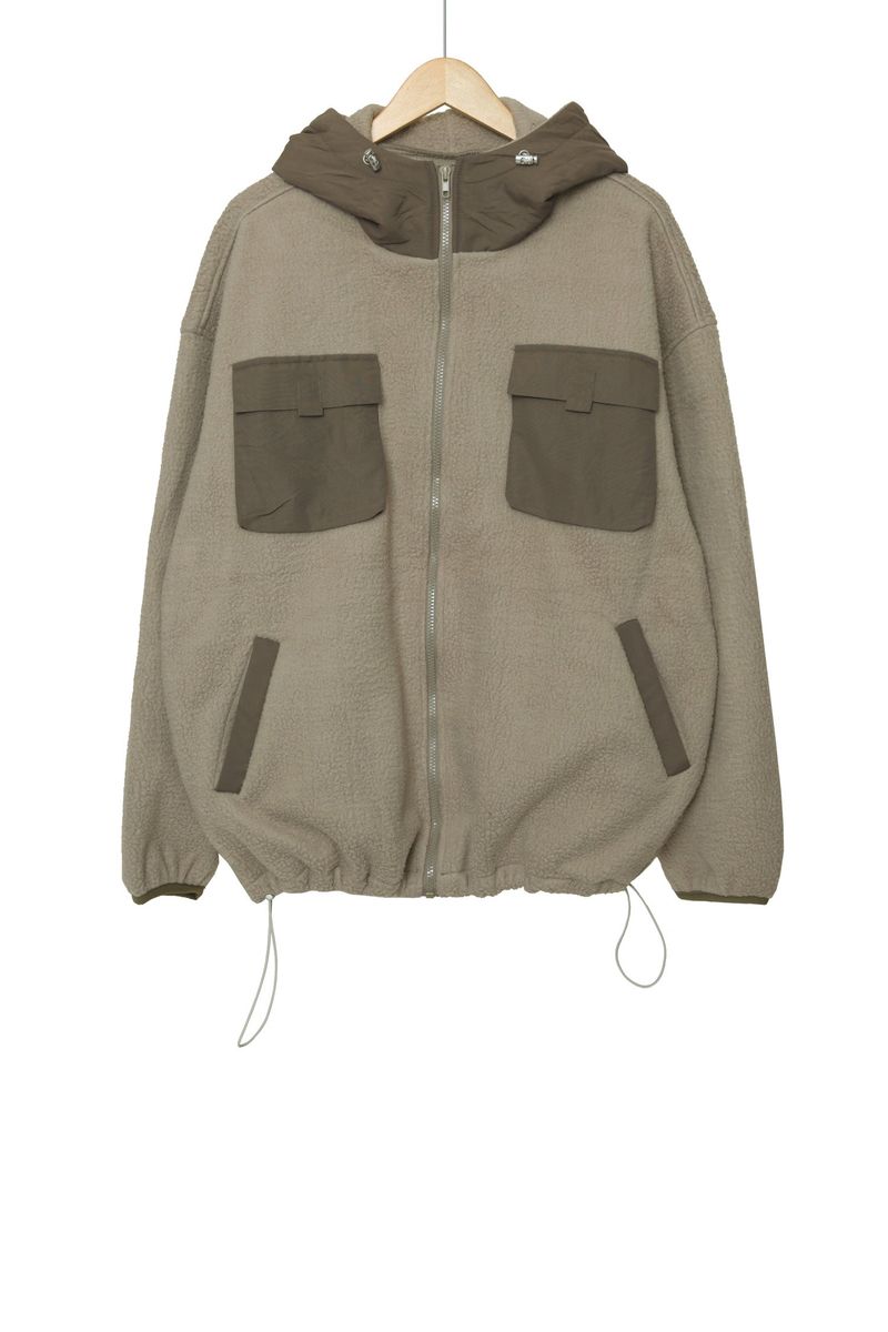 Dumble Teddy hooded jacket