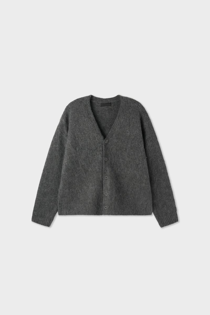 Tori Wool Brush Knit Cardigan (4c)