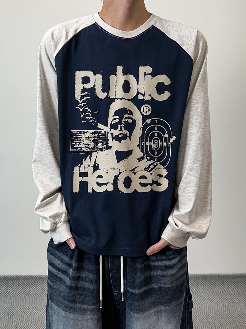 Smoke Raglan Long sleeve