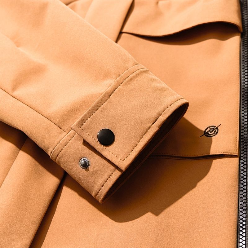 3 Layer Hard Shell Mid-Jacket - ORANGE