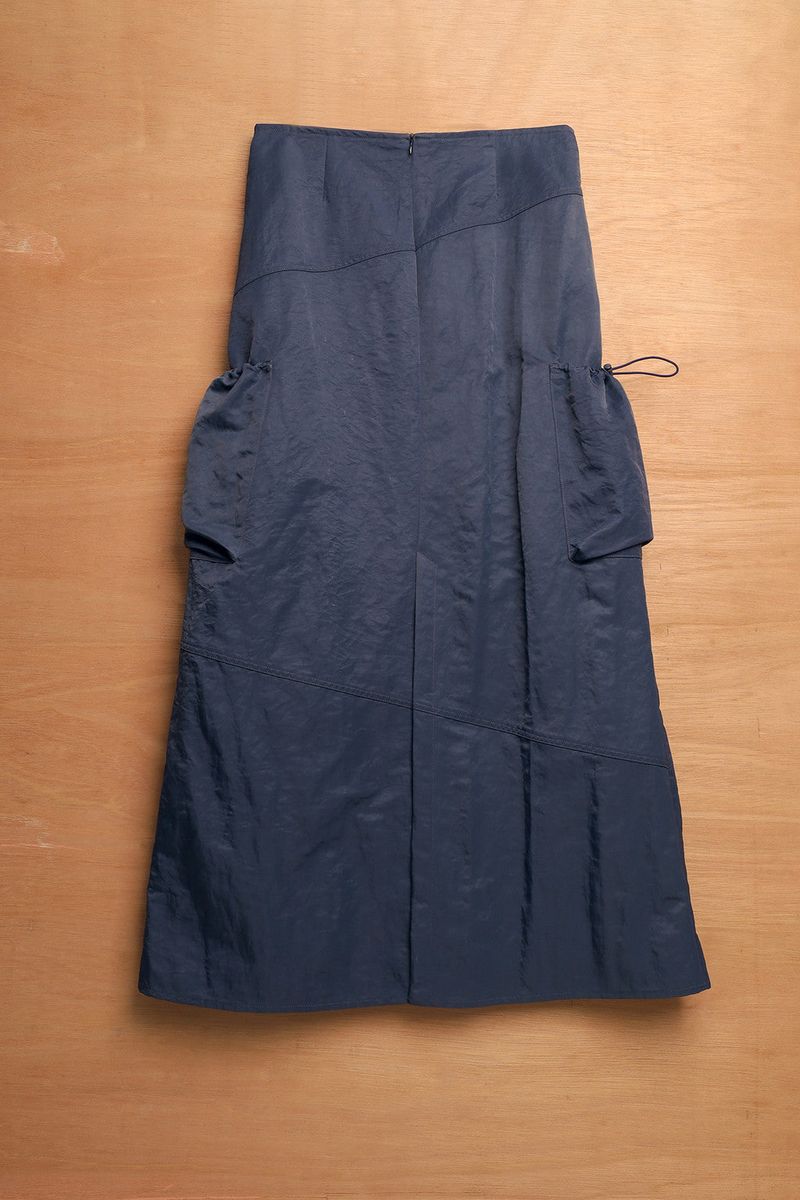 PIA CARGO SKIRT-ETERNAL NAVY