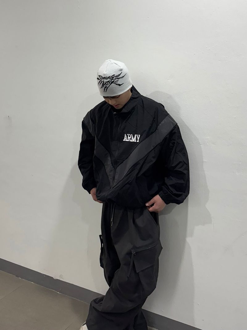 zipper point work pants