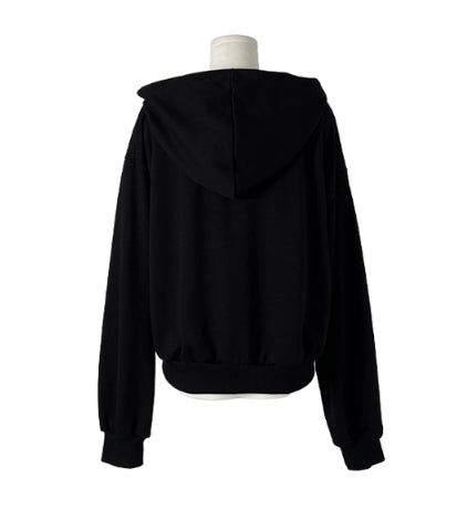 コーチ95 レタリング ルーズフィット フードジップアップ
