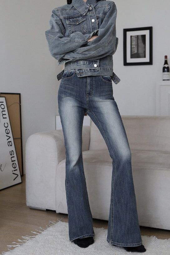 EEUN（イウン）の「Peach Vintage Wash Denim（Pants）」