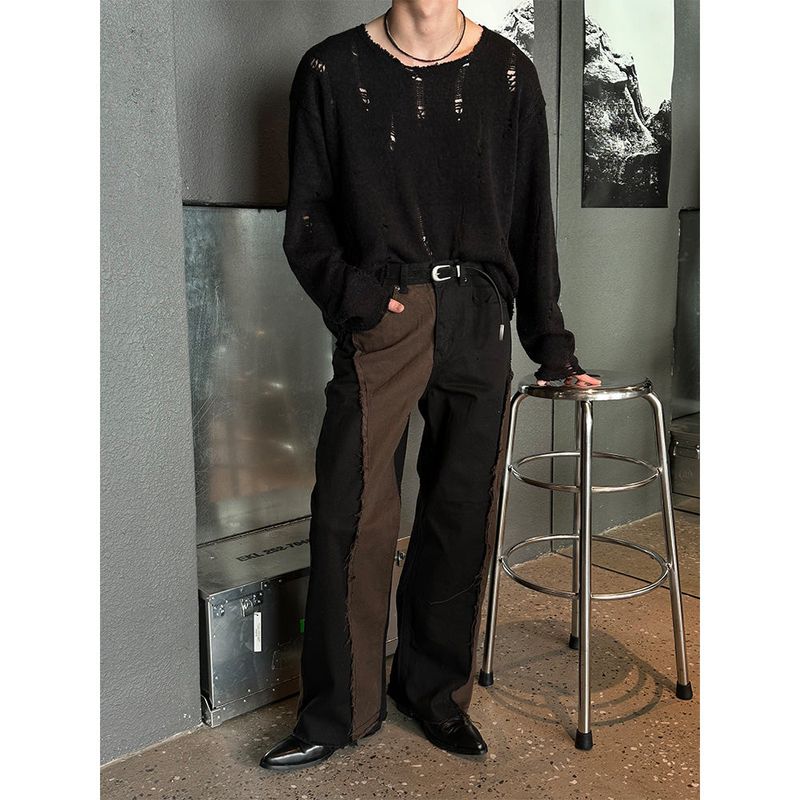 [F/W] Mohair damage long sleeves (3color)