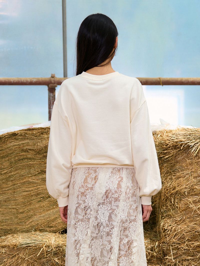 DaisyHill Sweatshirt (Cream)
