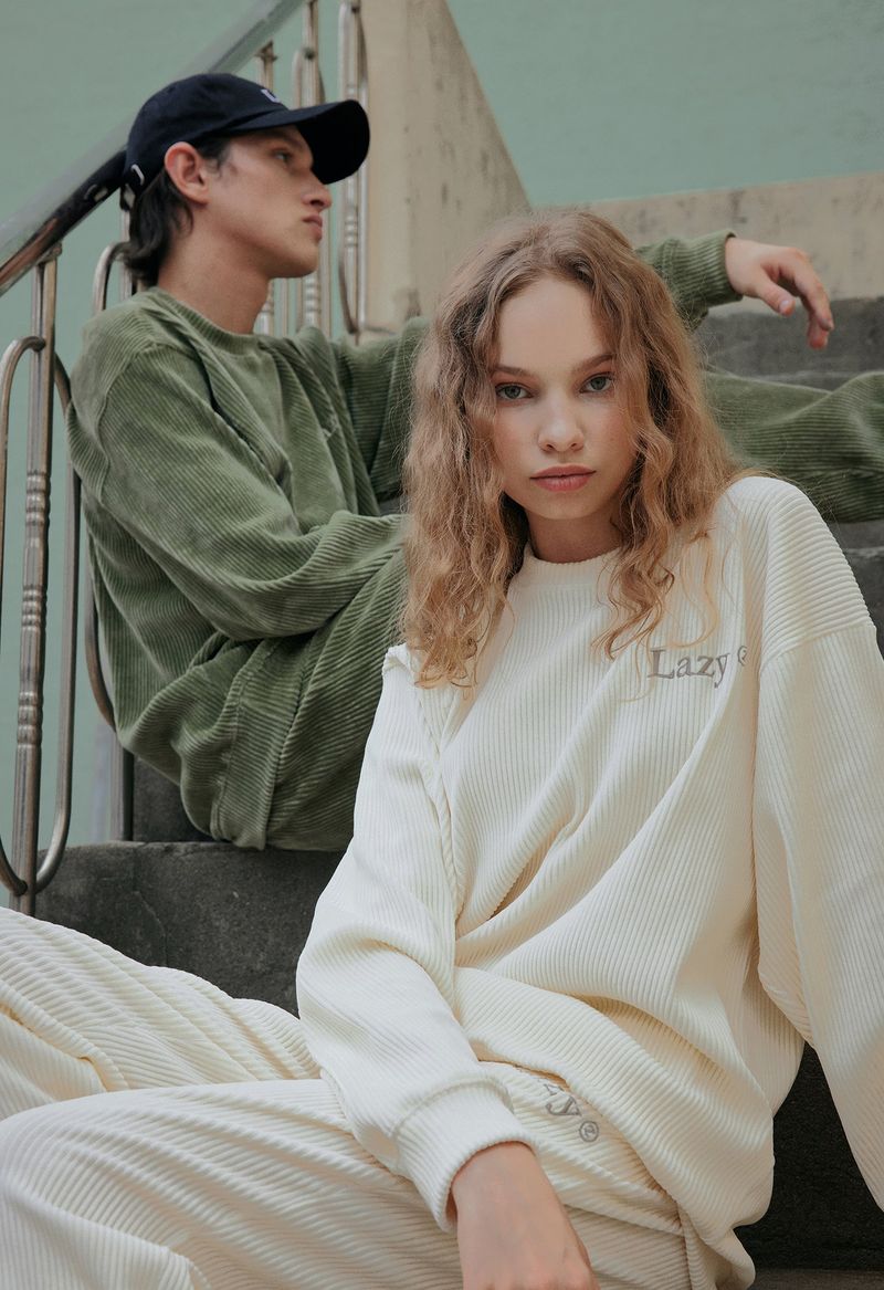 Corduroy Sweatshirt (8 Colors)