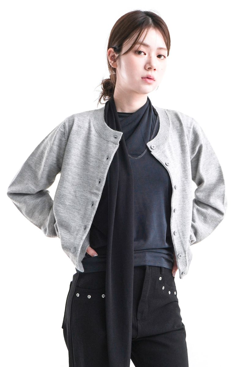 DRAPE STRAP NECK TEE