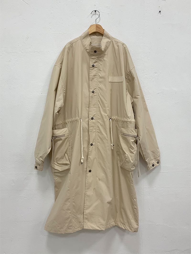 FIELD TRENCH LONG JACKET (3COLOR)