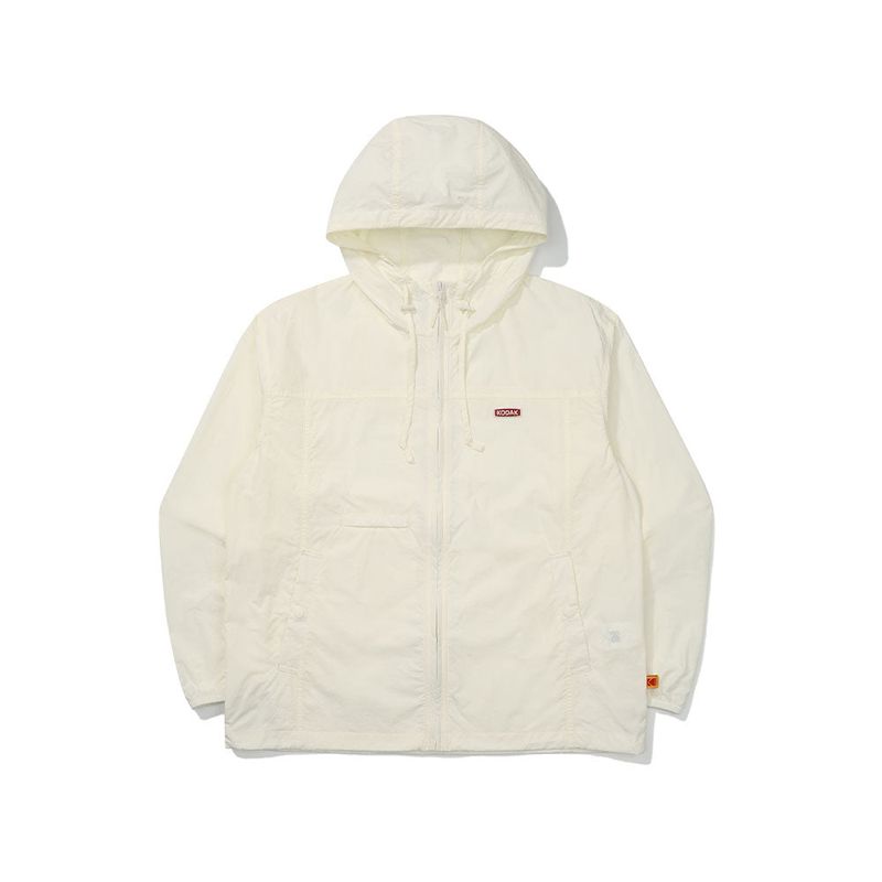 KODAK(コダック)の「ICE POP Hooded Long-Sleeved Jacket【IVORY】(Jackets/Outerwear)」