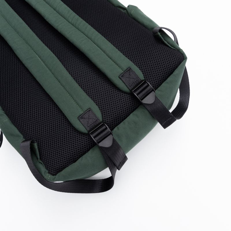 Printed Twill Pocket Backpack (Green)
