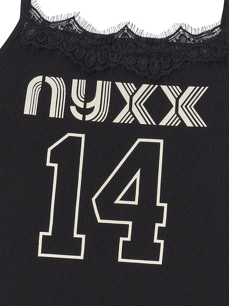  LACE SLEEVELESS BLACK