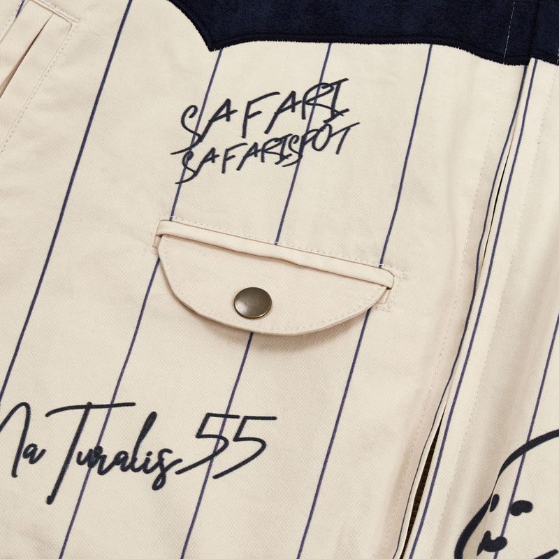 ROUX BASE UNIFORM AUTOGRAPH TEAM REVERSIBLE VARSITY (IVORY)