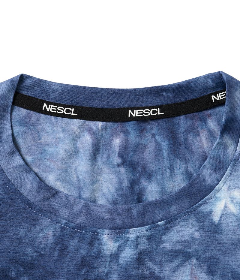 Sorona Marble Singlet (Dark Blue)