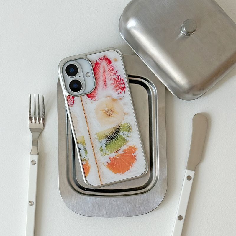 [MADE]fruit sando Standard Glass phonecase
