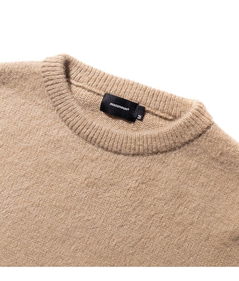 WOOL SOFT MOHAIR OVERSIZED KNIT
