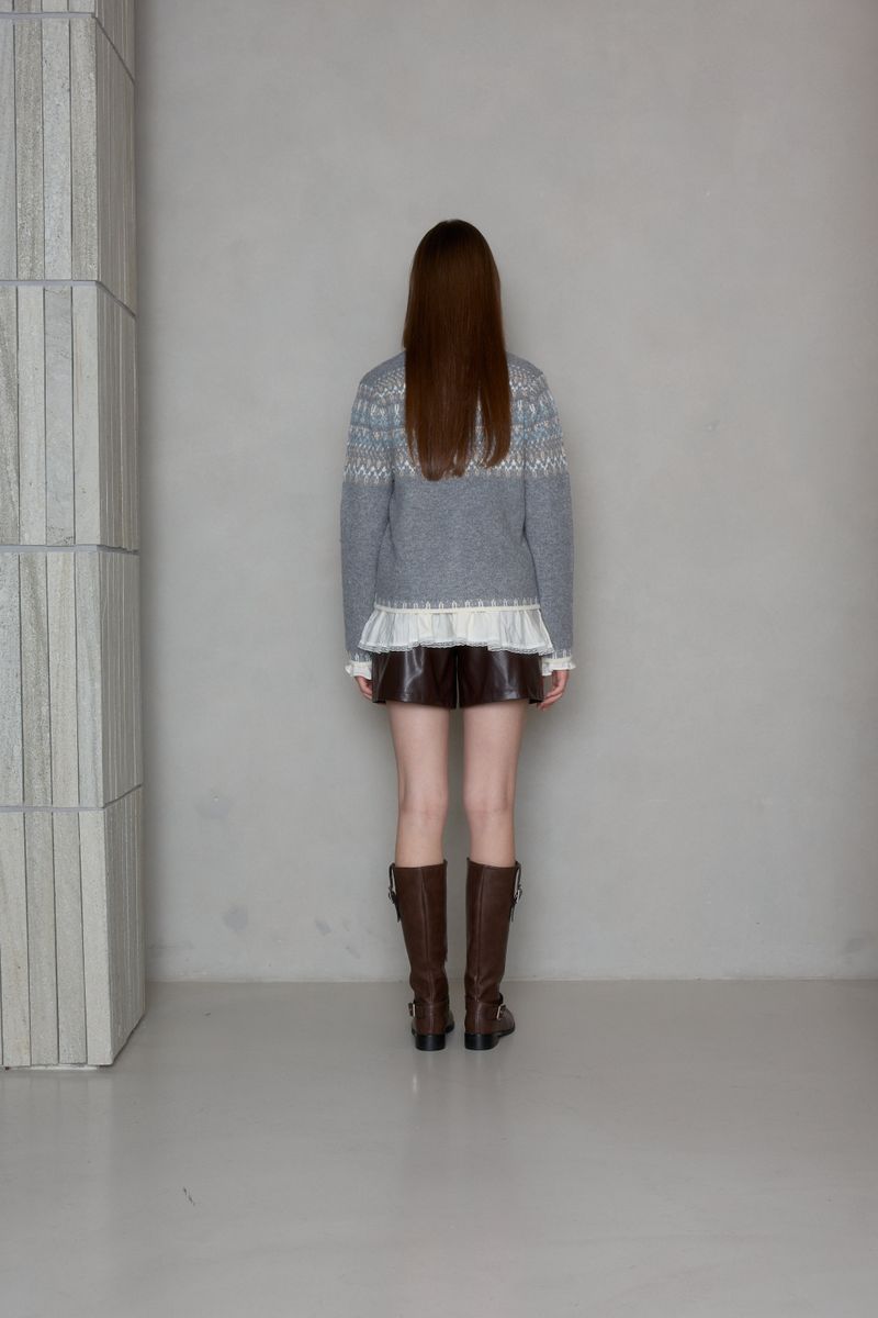 RUSTIC FOLK KNIT CARDIGAN