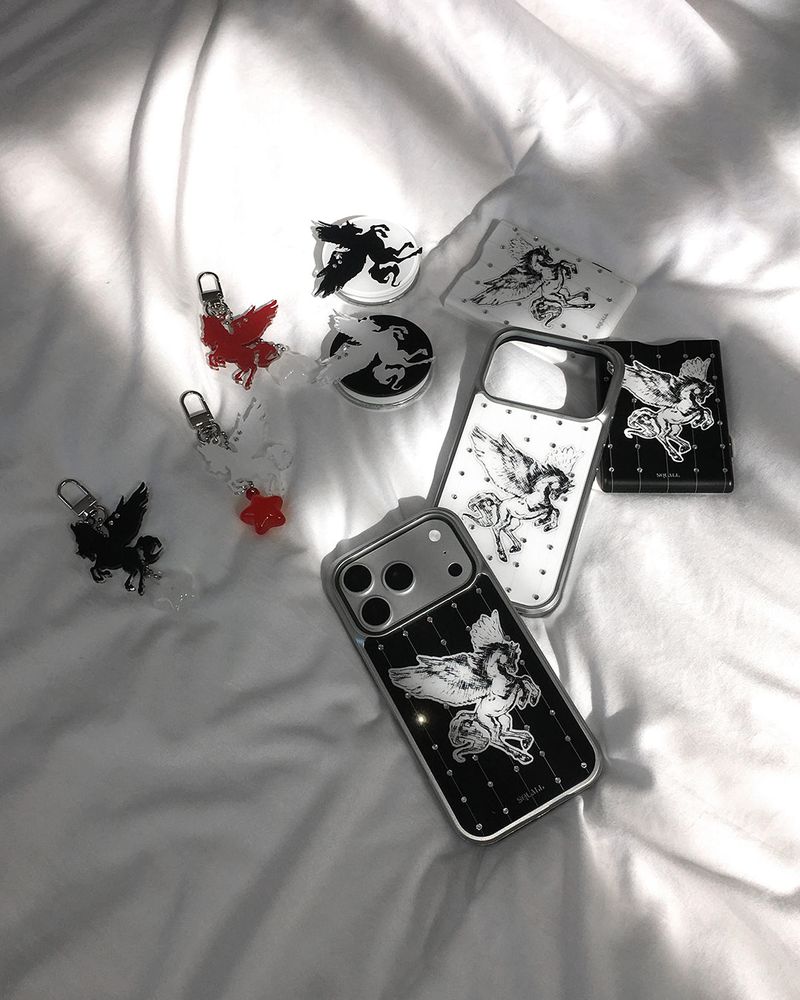 [MADE] PEGASUS cubic phone case_Black
