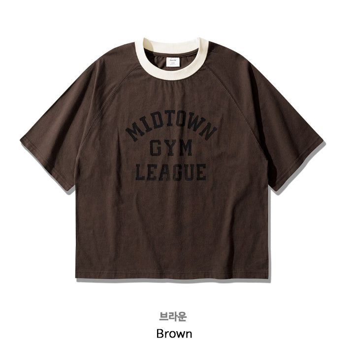 26SS★ Mid Town Raglan Short Sleeve