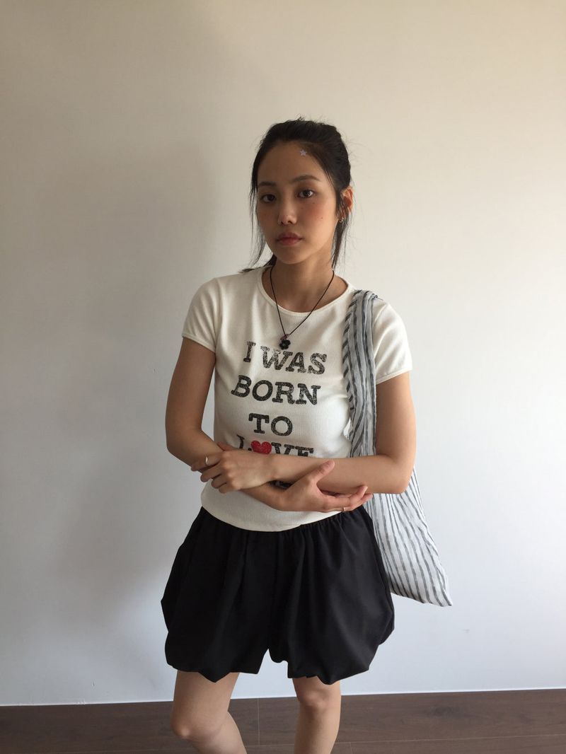 Clear Stripe Shoulder Bag (3color)