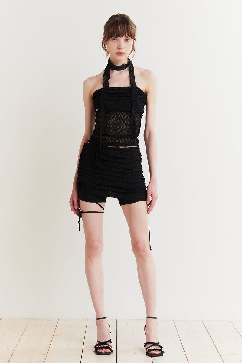 PAIN OR PLEASURE（ペインオアプレジャー）の「BELLA SKIRT PANTS black（Pants）」