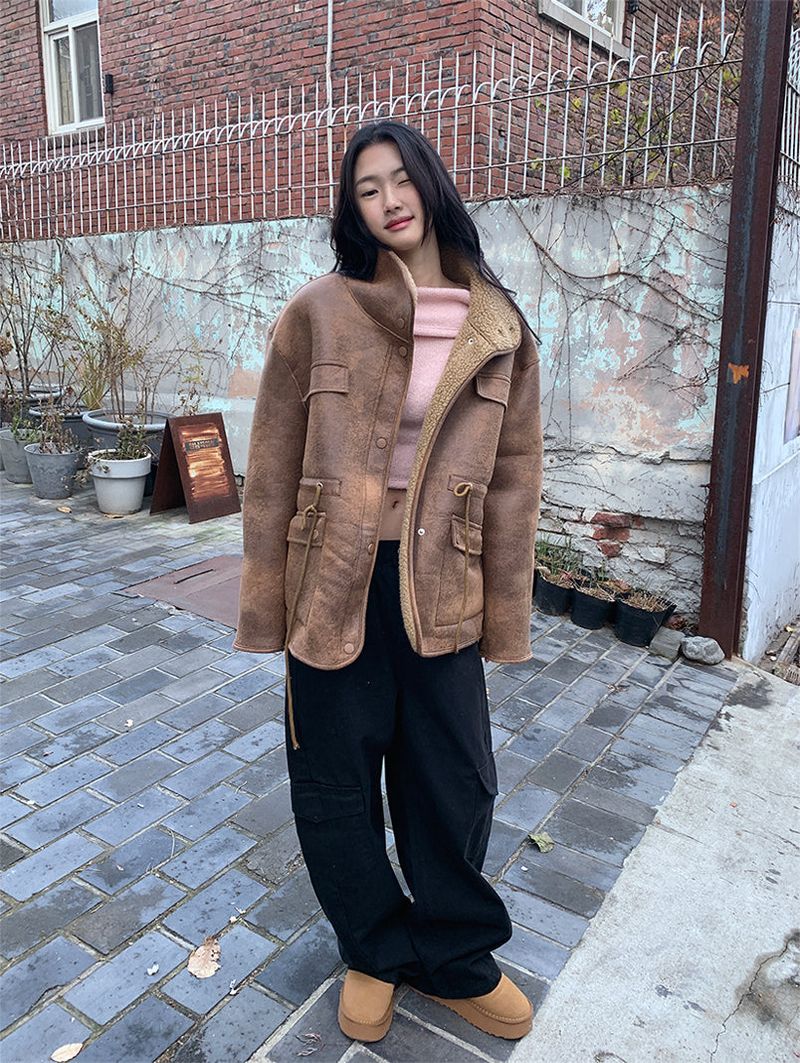 SLASH CARGO COTTON PANTS (2COLOR)