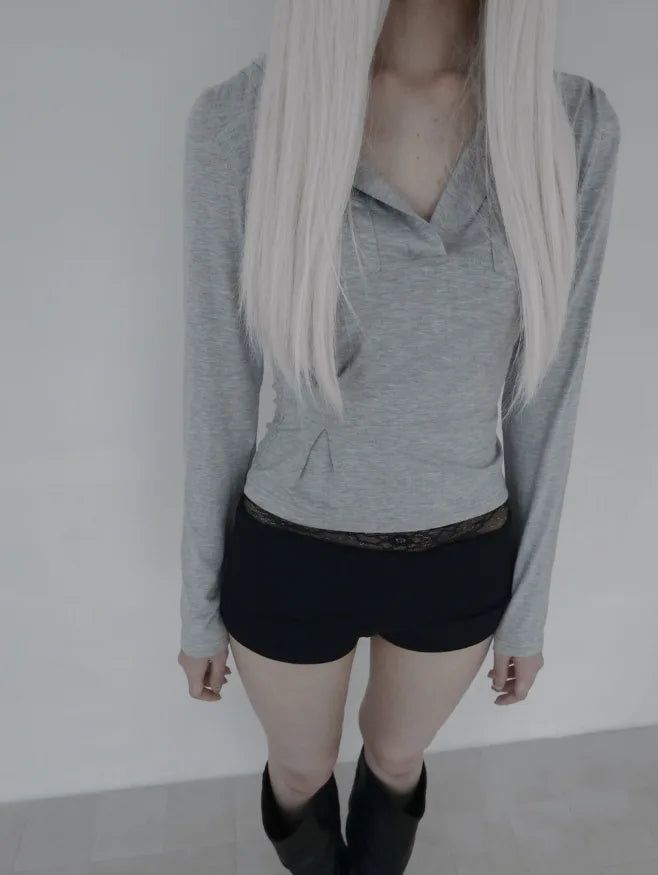 Murky Lace Folding Shorts