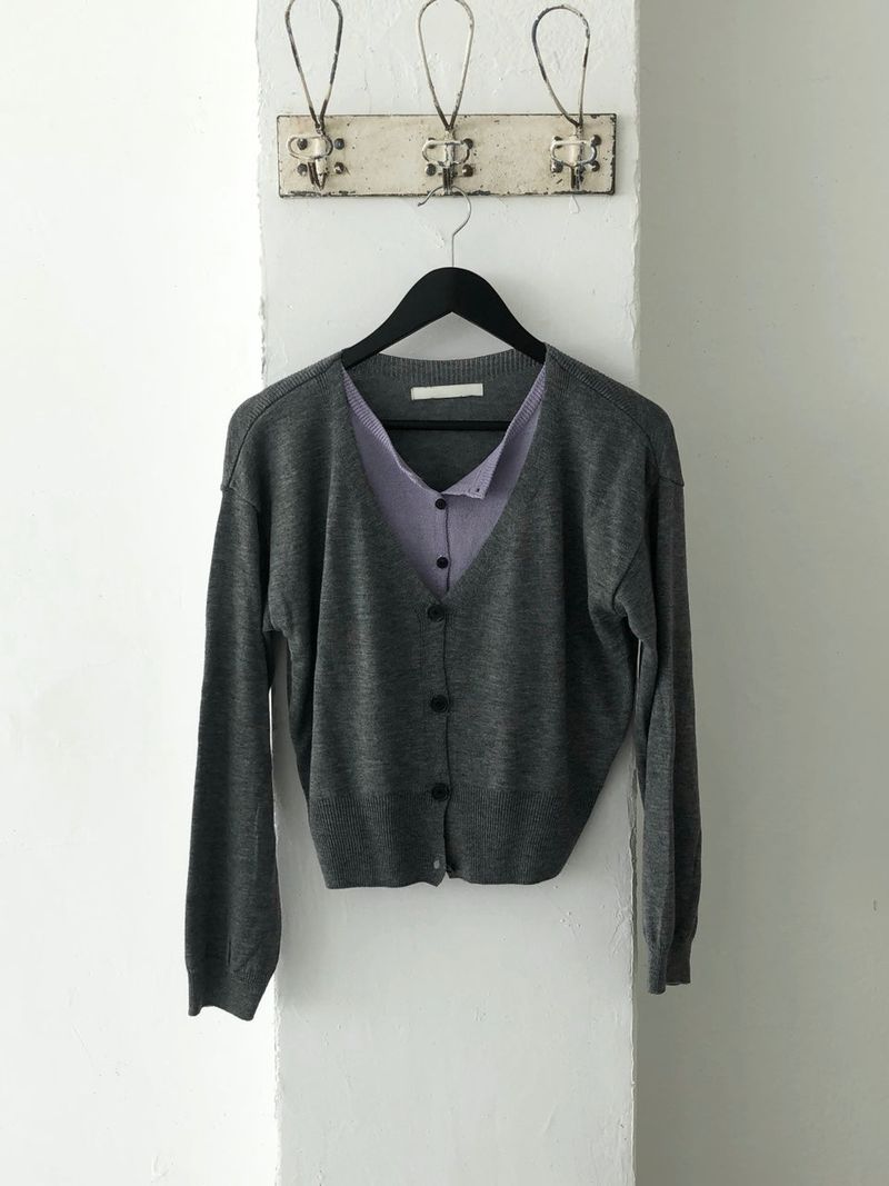 Layering Knitwear Cardigan