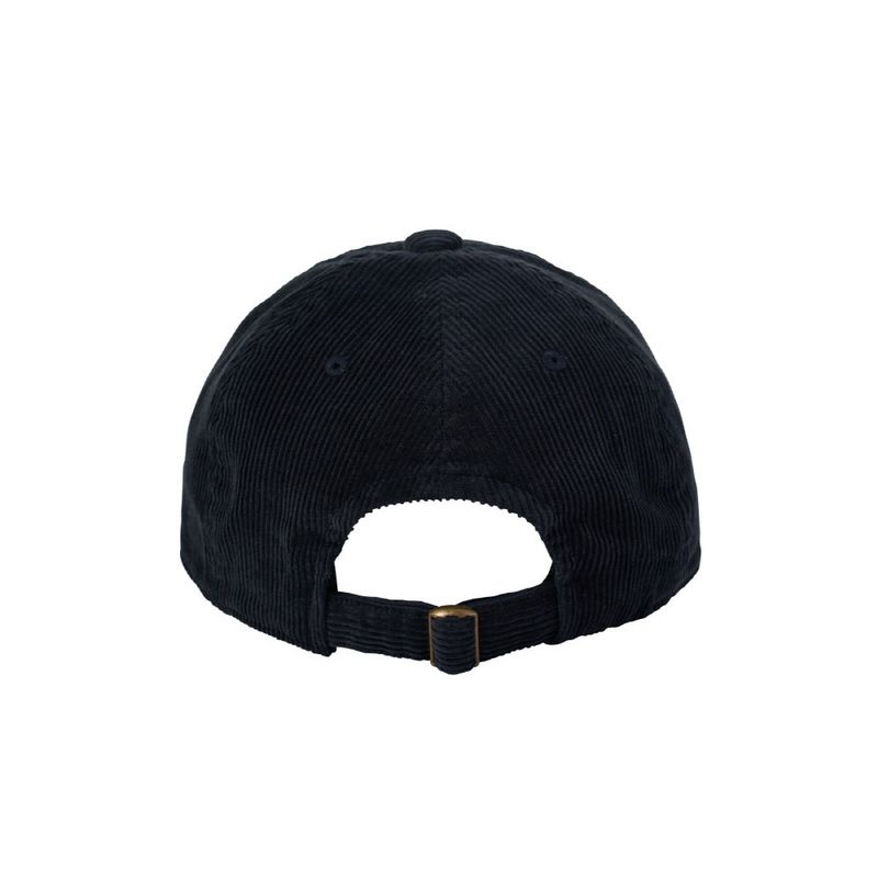 SURPRISE CAT CORDUROY BALL CAP / NAVY