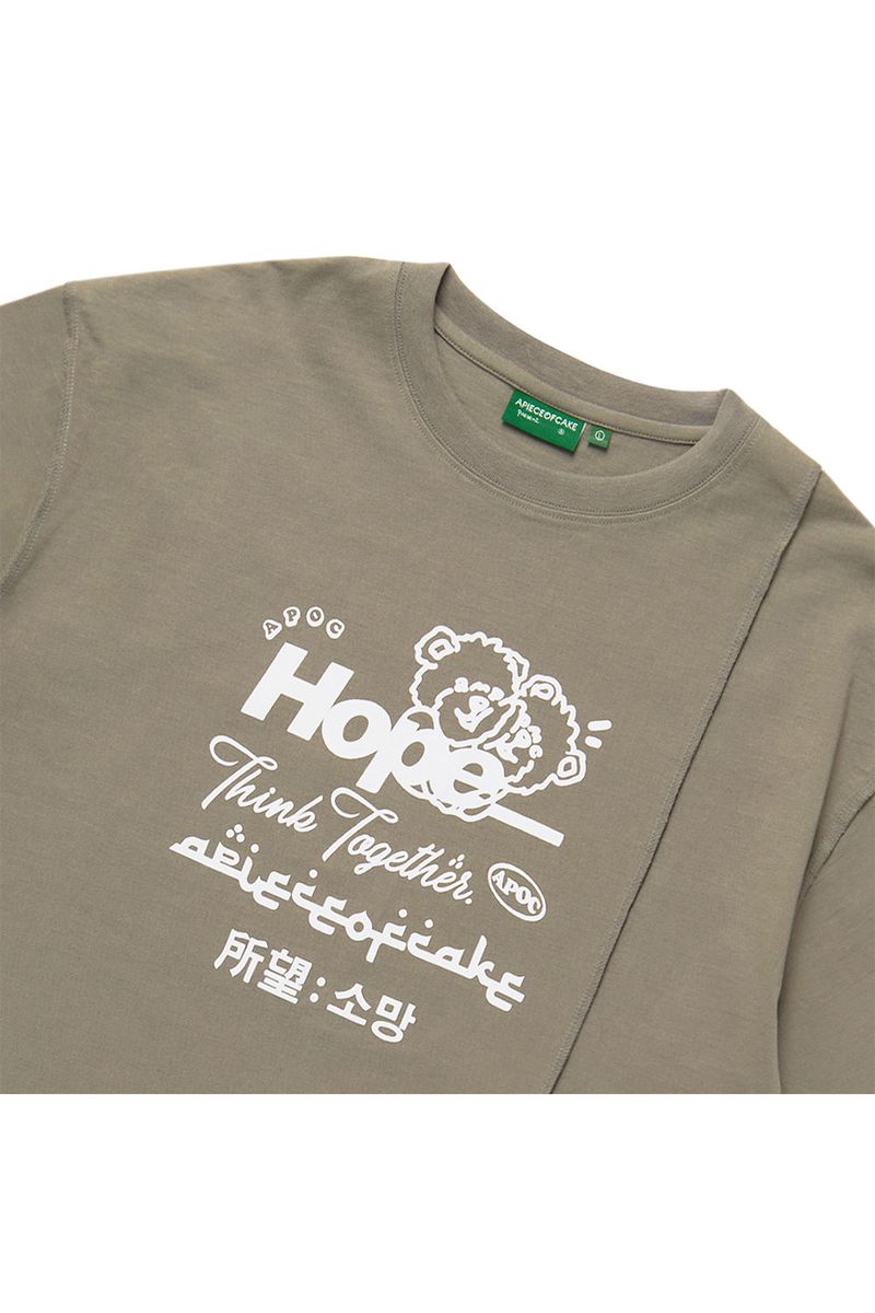 Hope Language Tee_Wood Grey