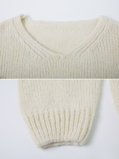 Alpaca Loose Winter Wool Knit (6color)