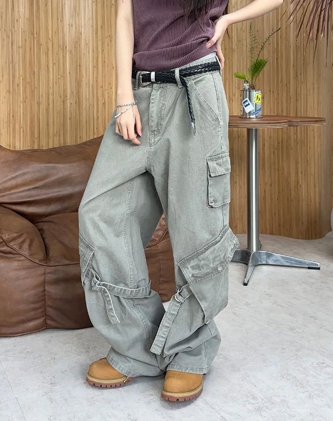 SATIIIZ（サティーズ）の「Meder Pigment Multi Cargo Pants（Pants）」
