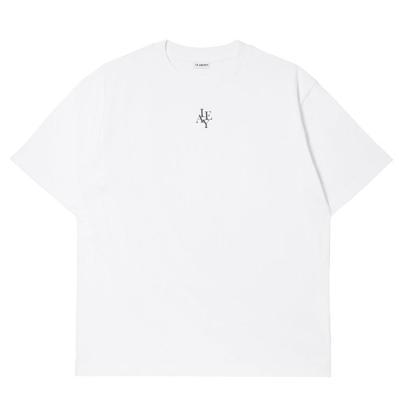 LE AREVEY（アルヴェイ）の「LE AREVEY SYMBOL NECKLESS T-SHIRT WHITE [MAN]（Tops）」