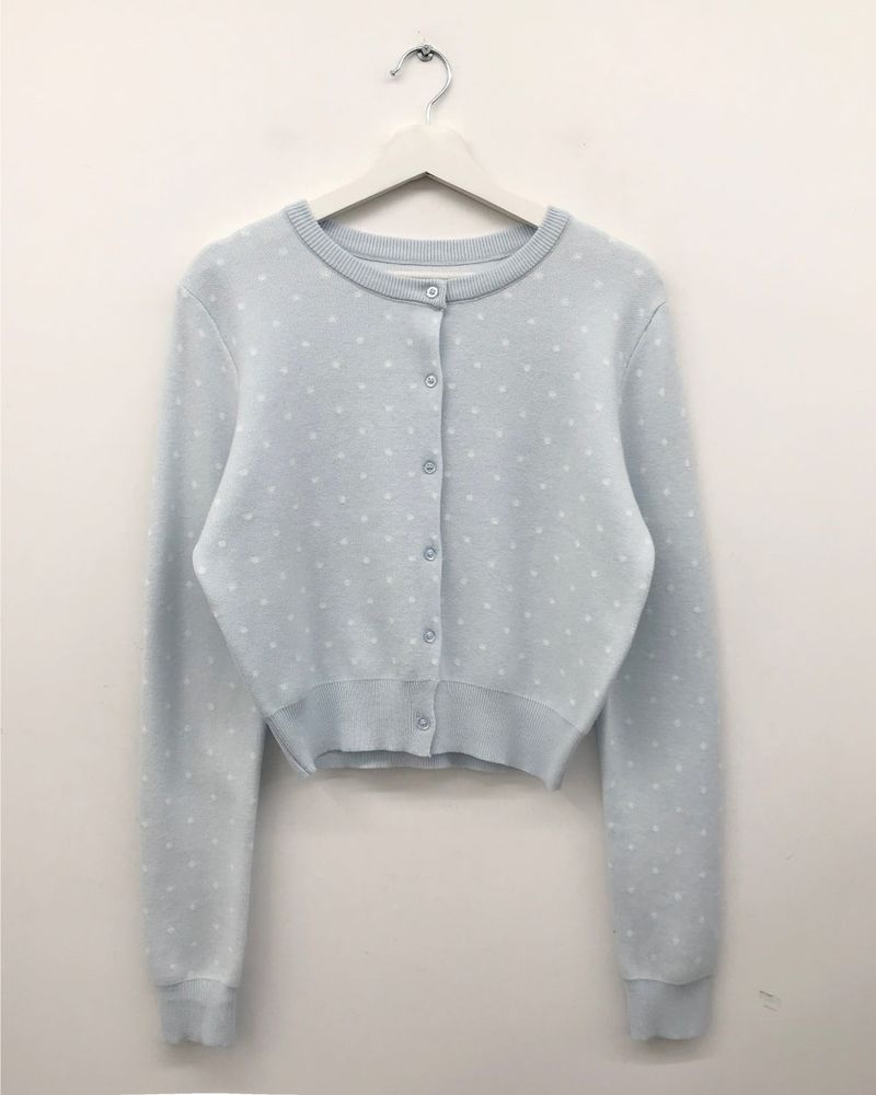 Vero Poa Dot Cardigan (3color)