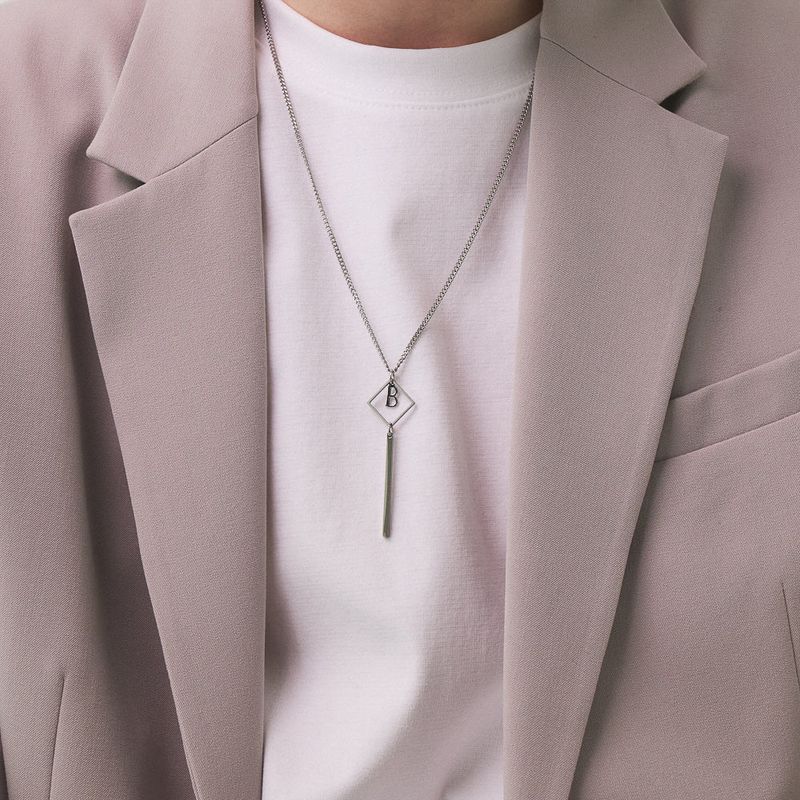 BASSCLEF（ベースクレフ）の「Men's Necklace Stainless Steel_CLEF FRESH B NEC（Accessories）」