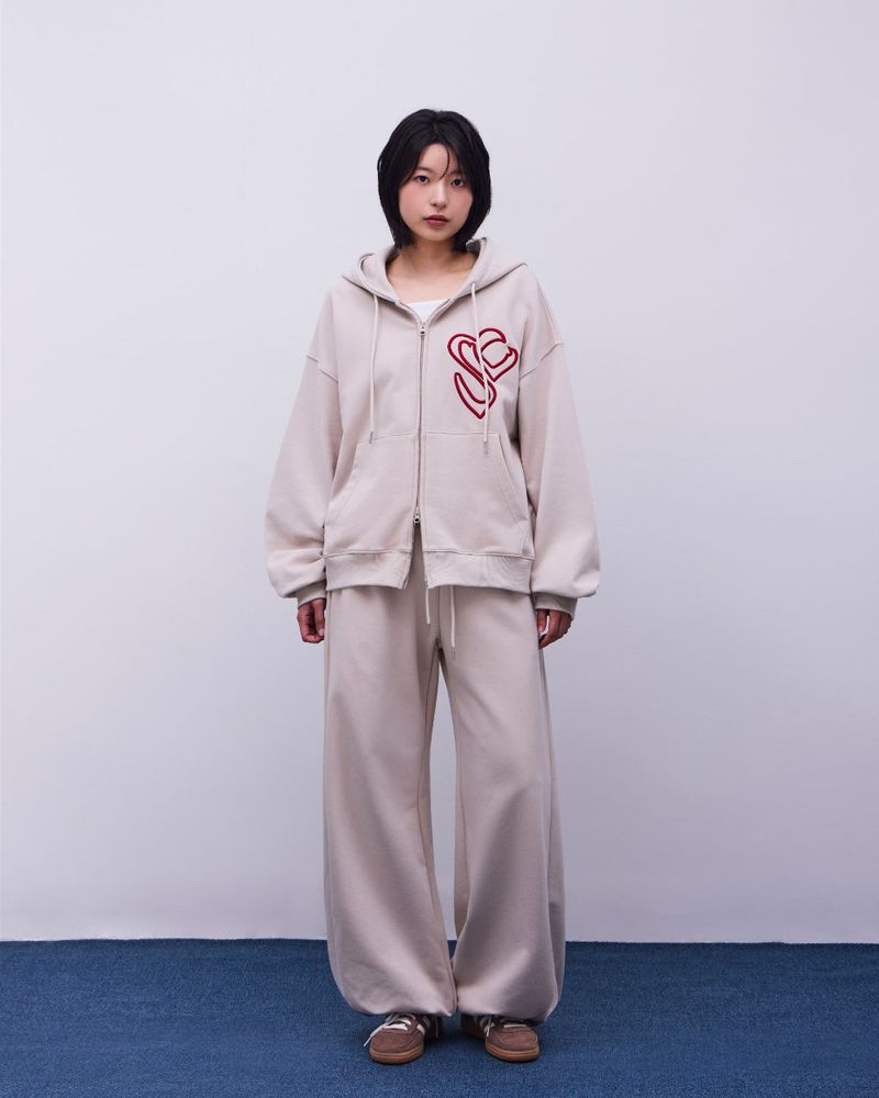 26SS★ Rubber Stitch Sweat Pants