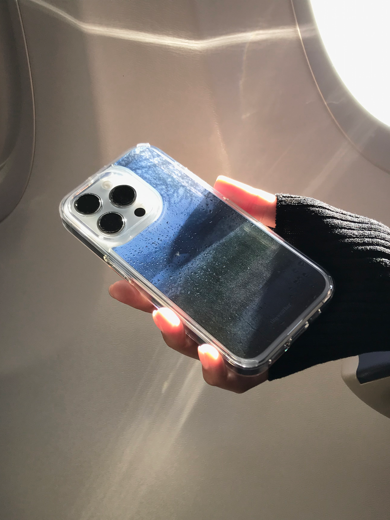 rain dawn jelly hard case